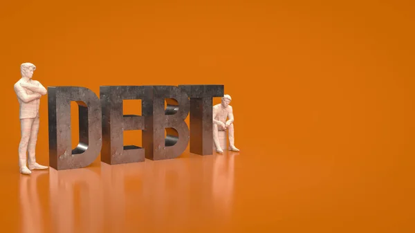 Χρέος Συσσωρεύεται Κυρίως Μέσω Κρατικού Δανεισμού Για Χρηματοδότηση Δημοσιονομικών Ελλειμμάτων — Φωτογραφία Αρχείου