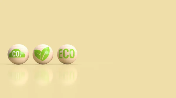 Der Begriff Öko Ist Eine Kurzform Von Ökologisch Oder Ökosystem — Stockfoto