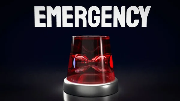 应急灯 Emergency Lamp 应急灯 手电筒 是一种便携式照明装置 用于在停电 紧急情况下提供照明 — 图库照片