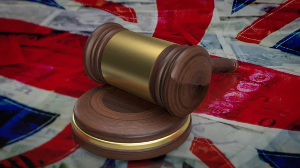 Englisches Recht Bezieht Sich Auf Das Rechtssystem Und Die England — Stockfoto