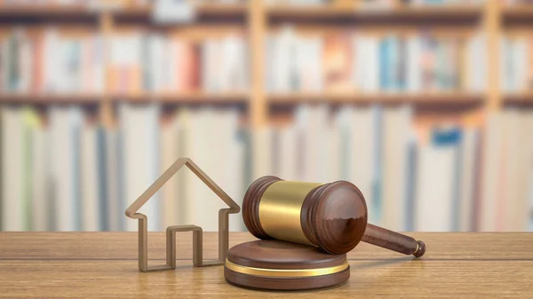Property Law Branch Law Deals Rights Interests Regulations Related Real — Stock Photo, Image