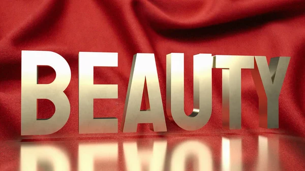 Schönheit Ist Ein Konzept Das Eine Breite Palette Von Qualitäten — Stockfoto