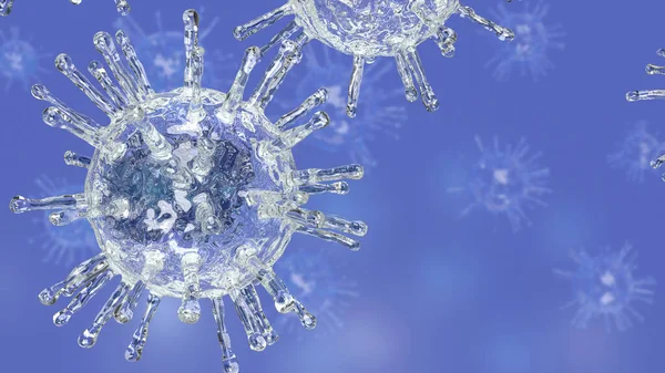 Koronavirus Odkazuje Rodinu Virů Známých Tím Způsobují Nemoci Nachlazení Závažnější — Stock fotografie