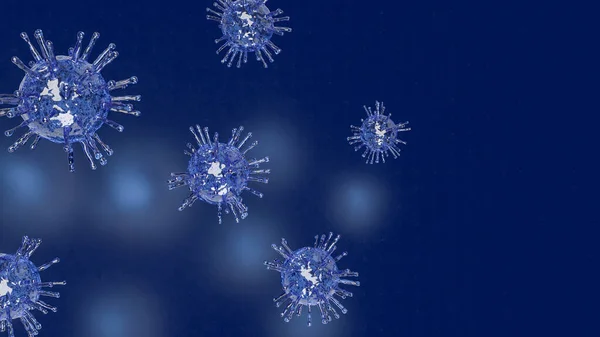 Koronawirus Odnosi Się Rodziny Wirusów Znanych Powodowania Chorób Przeziębienia Cięższych — Zdjęcie stockowe