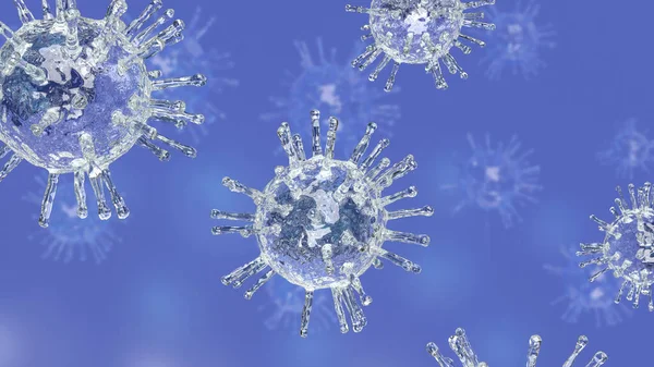 Med Coronavirus Avses Virusfamilj Som Känd För Att Orsaka Sjukdomar — Stockfoto