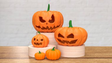 Bir Jack-o 'Lantern genellikle Cadılar Bayramı ile ilişkilendirilen oyulmuş bir balkabağıdır. Genellikle kapı eşiklerine, pencere pervazlarına ya da cadılar bayramı vitrinlerinde kullanılan dekoratif bir üründür..