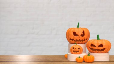 Bir Jack-o 'Lantern genellikle Cadılar Bayramı ile ilişkilendirilen oyulmuş bir balkabağıdır. Genellikle kapı eşiklerine, pencere pervazlarına ya da cadılar bayramı vitrinlerinde kullanılan dekoratif bir üründür..