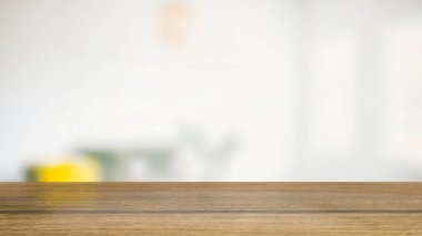 Arkaplan 3D görüntüleme için tahta tablo