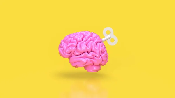 Мозок Дуже Складним Заплутаним Органом Який Служить Командним Центром Нервової — стокове фото