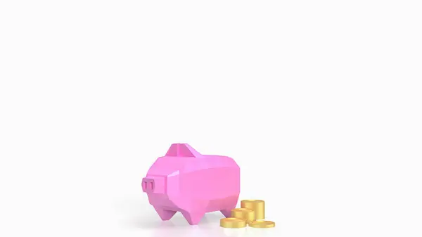 Banco Piggy Recipiente Pequeno Geralmente Cerâmico Plástico Que Comumente Usado — Fotografia de Stock