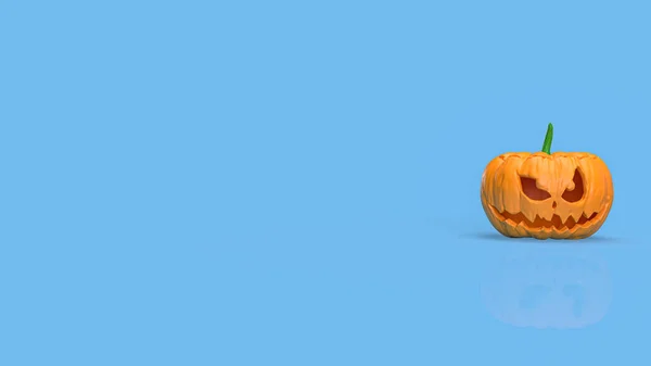 Una Jack Lanterna Una Zucca Intagliata Che Tipicamente Associata Halloween — Foto Stock