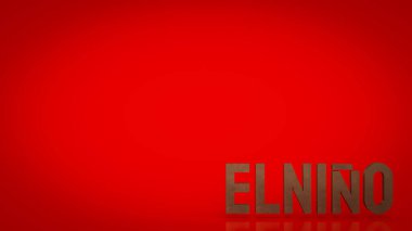 El Nino, Orta ve Doğu Pasifik Okyanusu 'ndaki deniz yüzeyi sıcaklıklarının periyodik olarak ısınmasıyla karakterize edilen bir iklim fenomeni.. 