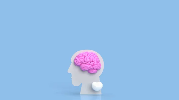 Mozek Složitý Pozoruhodný Orgán Který Slouží Jako Centrální Centrum Nervového — Stock fotografie