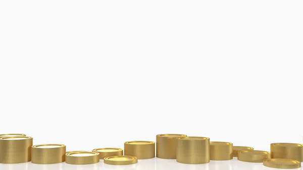 Las Monedas Oro Son Monedas Físicas Hechas Principalmente Oro Metal — Foto de Stock