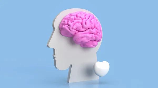 Mozek Složitý Pozoruhodný Orgán Který Slouží Jako Centrální Centrum Nervového — Stock fotografie
