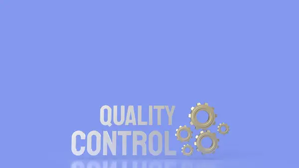 Kwaliteitscontrole Een Systematisch Proces Een Reeks Activiteiten Die Door Organisaties — Stockfoto