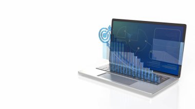 İş grafiği veya ticari görselleştirme, iş süreçleri, performans eğilimleri veya metriklerle ilgili veri veya bilginin grafiksel bir temsilidir..