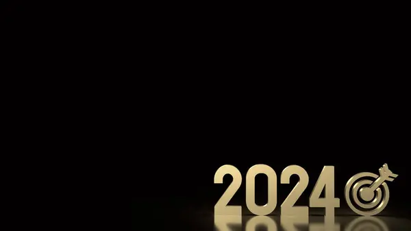 2024年は 歴史的な傾向 進行中の開発 および予想される出来事に基づいて包含されるかもしれない ただし 将来のイベントや状況は変更される可能性がありますのでご注意ください — ストック写真