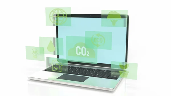 Milieutechnologie Groene Technologie Verwijst Naar Toepassing Van Wetenschap Innovatie Oplossingen — Stockfoto