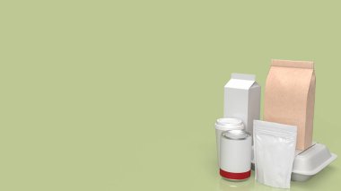 Gıda paketi, depolama, ulaşım ve dağıtımda korunma, korunma ve kolaylık için tasarlanmış gıda maddelerini içeren bir kap veya ambalajdır..