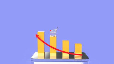 İş grafiği ya da ticari görselleştirme olarak da bilinen iş grafiği, bilgi, eğilim ve iş bağlamında ilişkilerin sunulmasında kullanılan verilerin grafiksel bir temsilidir..