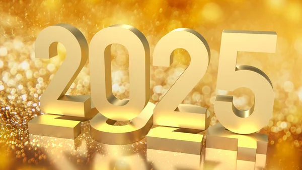 Einzelheiten Über Die Zukunft Einschließlich Des Jahres 2025 Vorherzusagen Ist — Stockfoto