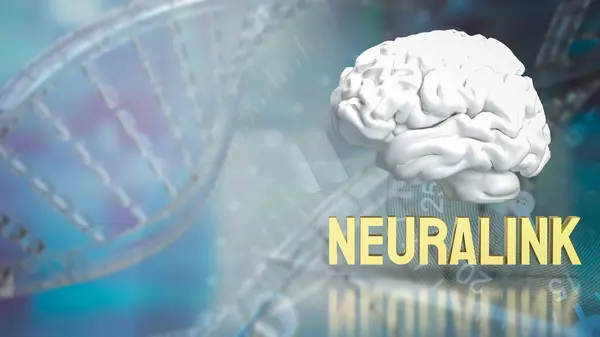 Neuralink Corporation Neurotechnology Company Founded Elon Musk 2016 Neuralink Aims — Stock Photo, Image