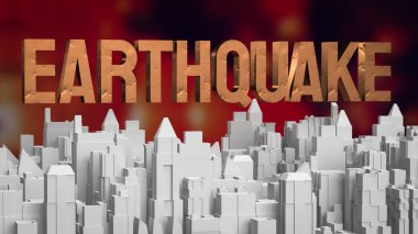 An earthquake is a natural event  characterized by the sudden release of energy in the Earth's crust, resulting in seismic waves that cause the ground to shake or tremble.  clipart
