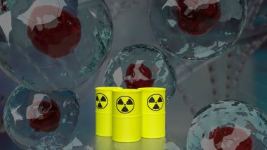 Radyoaktif maddeler, süreçte iyonlaştırıcı radyasyon yayarak kendiliğinden bozunan kararsız atomlar içeren maddelerdir..