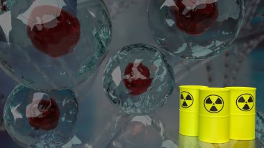 Radyoaktif maddeler, süreçte iyonlaştırıcı radyasyon yayarak kendiliğinden bozunan kararsız atomlar içeren maddelerdir..