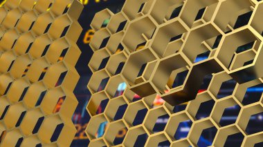 Düzenli altıgen, altı eş üçgene ya da altı eş eşkenar dörtgene bölünebileceği anlamına gelen simetrik bir şekildir. Altı farklı simetrisi var.