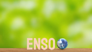 The El Nino Southern Oscillation  ENSO is a climate pattern that describes fluctuations in the temperature of the surface waters of the tropical eastern Pacific Ocean and the atmosphere above it.