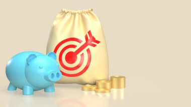 piggy bank is a container used to store coins, traditionally designed in the shape of a pig clipart