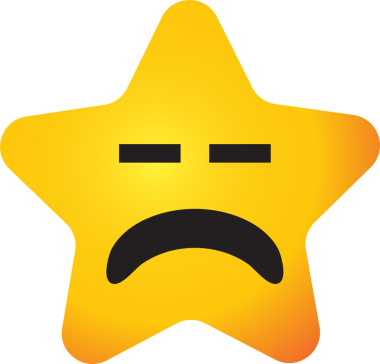 Dekor konsepti için Yıldız duygu simgeleri