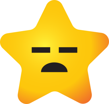 Dekor konsepti için Yıldız duygu simgeleri