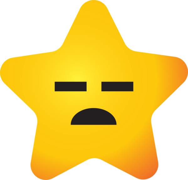 Dekor konsepti için Yıldız duygu simgeleri