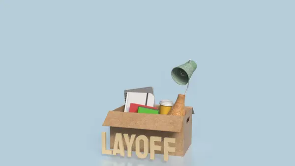 stock image A layoff refers to the termination of employment by an employer, usually due to business-related reasons such as cost-cutting, restructuring, downsizing, or economic downturns. 