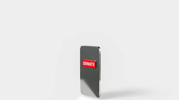 stock image Donate refers to the act of giving something, typically money, goods, or time, to a person, organization, or cause without expecting anything in return.