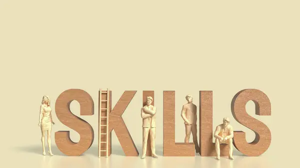 stock image Skill refers to the ability to perform a task or activity with competence and expertise. It is typically acquired through learning, practice, and experience.