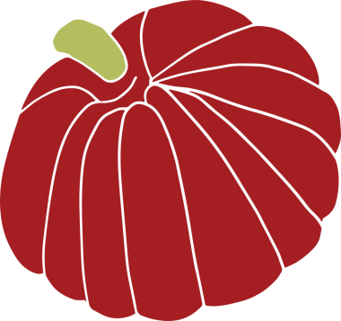 Sonbahar kutlaması ya da tatil konsepti için balkabağı ve yaprak.