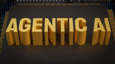 Teknolojinin güncel ai 'si ya da onun konsepti 3D oluşturma.