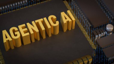 Teknolojinin güncel ai 'si ya da onun konsepti 3D oluşturma.