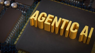 Teknolojinin güncel ai 'si ya da onun konsepti 3D oluşturma.