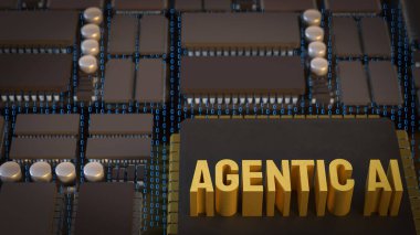 Teknolojinin güncel ai 'si ya da onun konsepti 3D oluşturma.