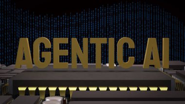 Teknolojinin güncel ai 'si ya da onun konsepti 3D oluşturma.