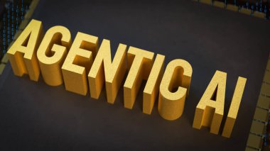 Teknolojinin güncel ai 'si ya da onun konsepti 3D oluşturma.