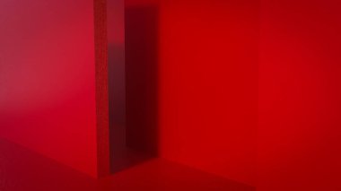 Arkaplan için kırmızı doku veya soyut kavram 3d oluşturma.