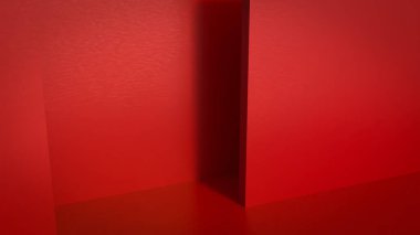 Arkaplan için kırmızı doku veya soyut kavram 3d oluşturma.