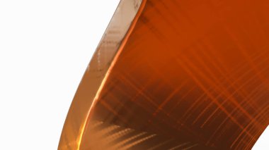 Arka plan konsepti için bakır dokusu 3d oluşturma.