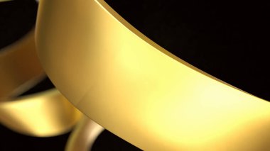 Arkaplan konsepti için Altın Doku 3d Hazırlama.